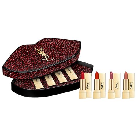 mini rouge a levre yves saint laurent|MINI ROUGE PUR COUTURE LIPSTICK HOLIDAY GIFT SET.